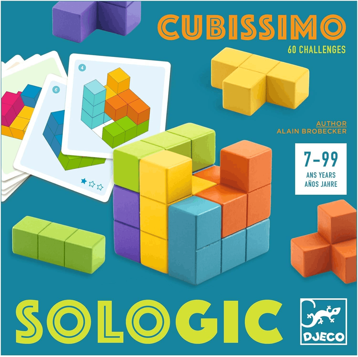 Cubissimo - Casse-tête en Bois Éducatif par Djeco