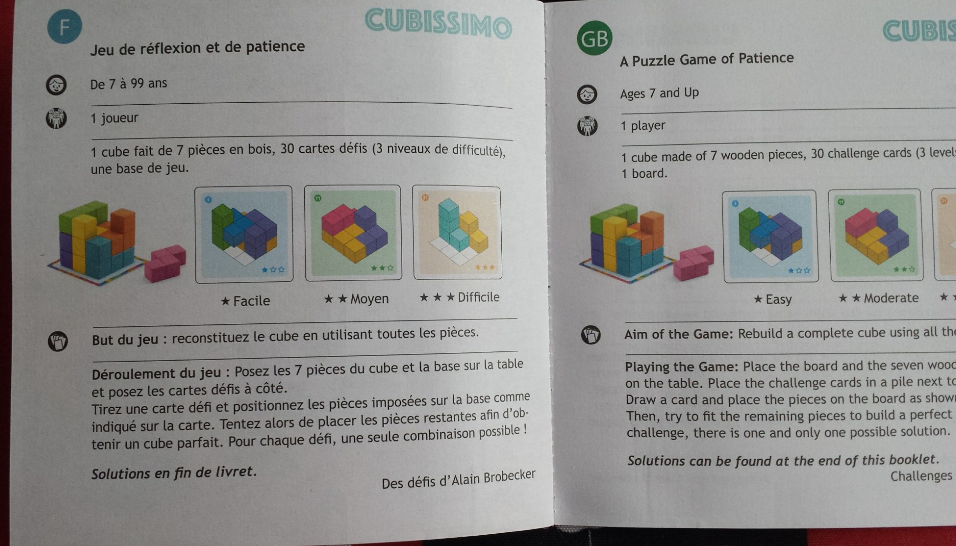 Avis client Cubissimo 3